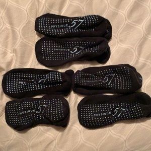 Lot of three pairs of Physique 57 barre socks